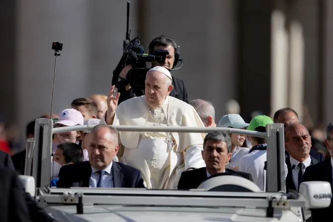 Pope Francis’ general audience in St. Peter’s Square, May 25, 2022.
