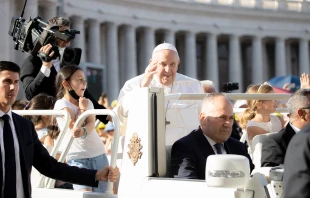Pope Francis in St. Peter's Square, June 25, 2022 Daniel Ibanez/CNA