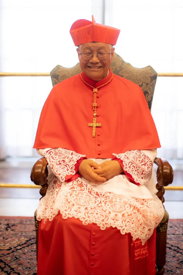 Cardinal Lazarus You Heung-sik. Daniel Ibáñez / CNA