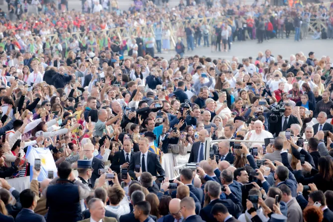 General audience on St. Peter's Square with Pope Francis, Oct. 26, 2022