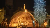 The Vatican’s Christmas tree lighting ceremony on Dec. 3, 2022.