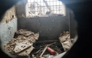 Destruction in Izium, Ukraine – December 2022. Andrea Gagliarducci / CNA