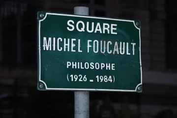 The Square Michel Foucault in Paris.