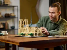 Lego announced on May 7, 2024, a set of Notre-Dame de Paris Cathedral, joining the ranks of LEGO’s models of world-famous monuments including the Taj Mahal and the Great Pyramid of Giza.