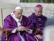 Pope Francis presided over Mass at the Rome War Cemetery for the Commemoration of All the Faithful Departed, All Souls' Day, on Nov. 2, 2023.
