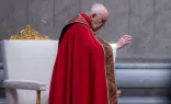 Pope Francis participates in Mass on the solemnity of Pentecost, May 19, 2024.