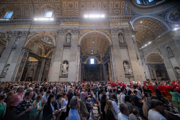 Sudionici mise na Duhove u Vatikanu 19. svibnja 2024. Daniel Ibanez/CNA