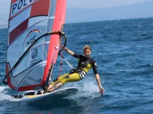Polish windsurfing star Zofia Klepacka