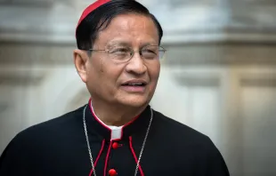 Cardinal Charles Maung Bo, pictured on May 12, 2016. Mazur/catholicnews.org.uk.