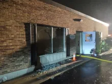 CompassCare, a pro-life pregnancy center near Buffalo, New York, was heavily damaged by fire and spray-painted with pro-abortion graffiti on June 7, 2022.