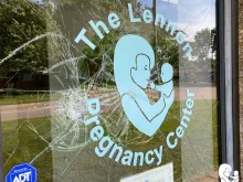 The Lennon Pregnancy Center in Dearborn Heights, Michigan, was vandalized sometime between the night of June 19 and the morning of June 20, 2022.