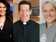 EWTN's Montse Alvarado, Father Mike Schmitz, and Sister Miriam James Heidland are among the featured speakers at the July 2024 National Eucharistic Congress.