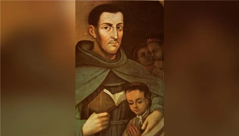 A painting of Franciscan missionary Pedro de Gante with Juan Diego, whom the friar baptized along with Diego’s wife in 1525.?w=200&h=150