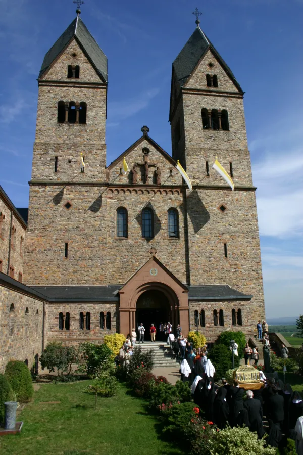 St. Hildegard’s Abbey in Ebigen, Germany. Credit: Les Jardins de Sainte-Hildegarde