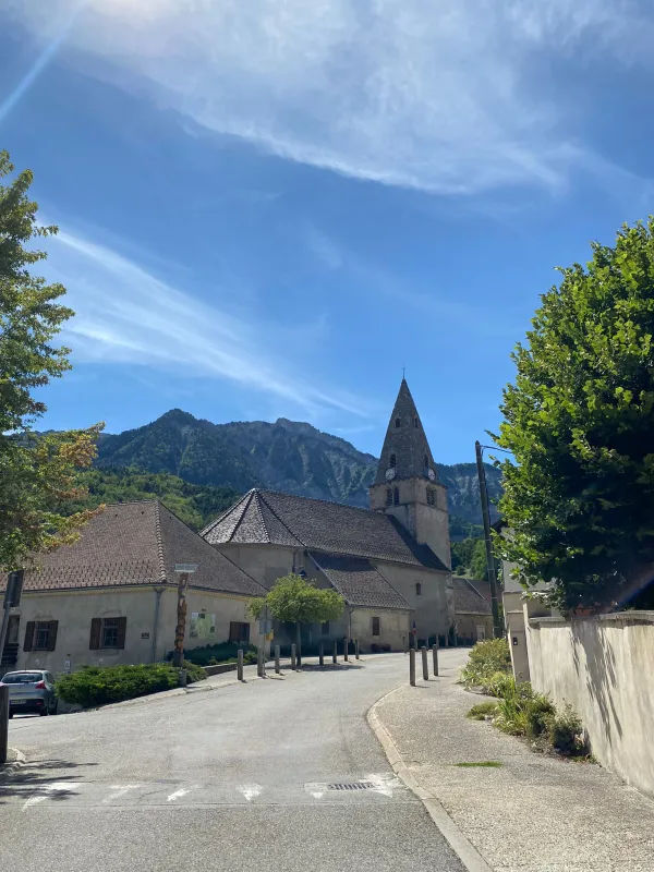 Church of Chichilianne, Trièves, France. Photo credit: Anna Kurian