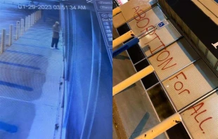 Houston Pregnancy Help Center’s location in the Fifth Ward of Houston was vandalized in the early morning of Jan. 29, 2023. Credit: Houston Pregnancy Help Center