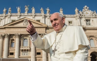 Pope Francis, pictured on on Oct. 8, 2014. Mazur/catholicnews.org.uk.