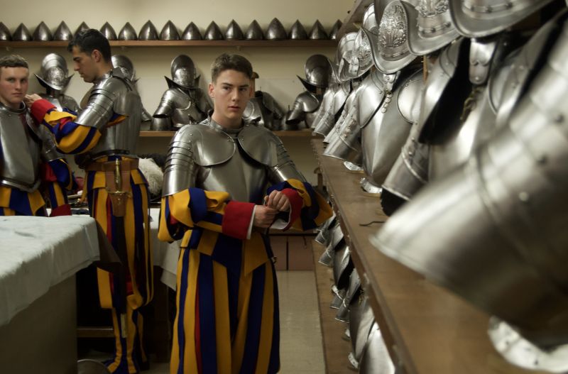 An afternoon with the new Swiss Guards: Preparing for a mission of faith and service 