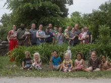 Catholic families and other individuals share a common way of life on a five-acre property called Cottonwood Farm in Washtenaw County, Michigan.