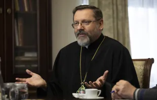 Major Archbishop Sviatoslav Shevchuk, leader of the Ukrainian Greek Catholic Church, on Dec. 9, 2022 Oleksandr Sawranskij / Major Archbishopric of the Ukrainian Greek Catholic Church