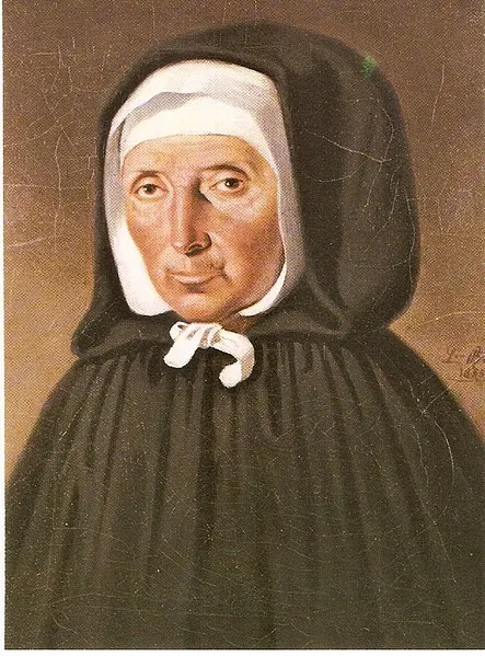 Portrait of St. Jeanne Jugan (1792–1879), foundress of the Little Sisters of the Poor, by Léon Brune 1855.?w=200&h=150