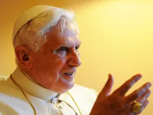 Pope Benedict XVI on May 11, 2010.
