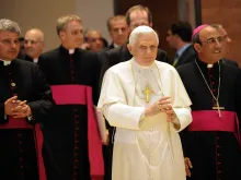 Pope Benedict XVI on May 13, 2010