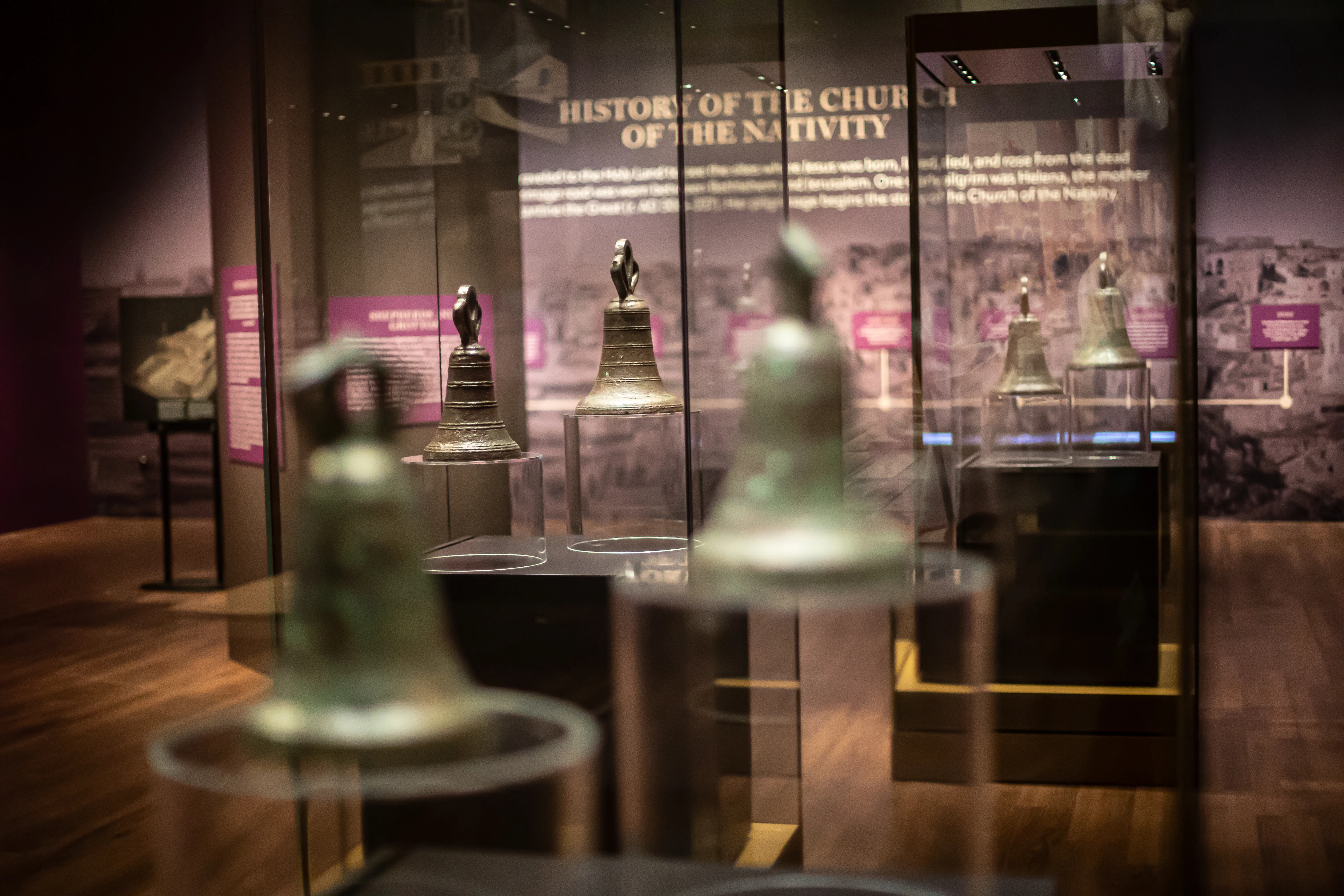 The bells that once graced the spires of the ancient Church of the Nativity in Bethlehem have traveled from the Holy Land to the Museum of the Bible in Washington, D.C.?w=200&h=150
