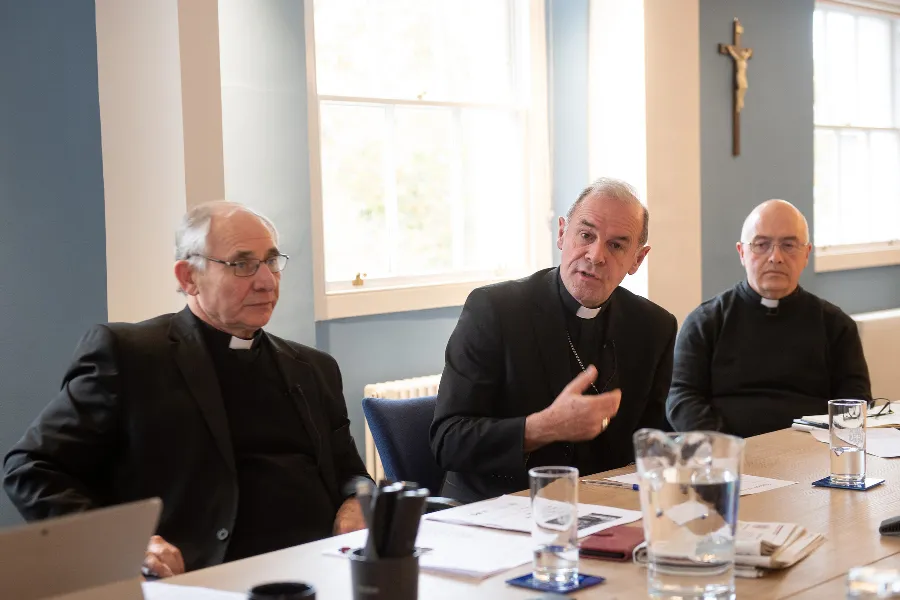 A post-plenary press conference at the London headquarters of the Bishops’ Conference of England and Wales, Nov. 19, 2021.?w=200&h=150