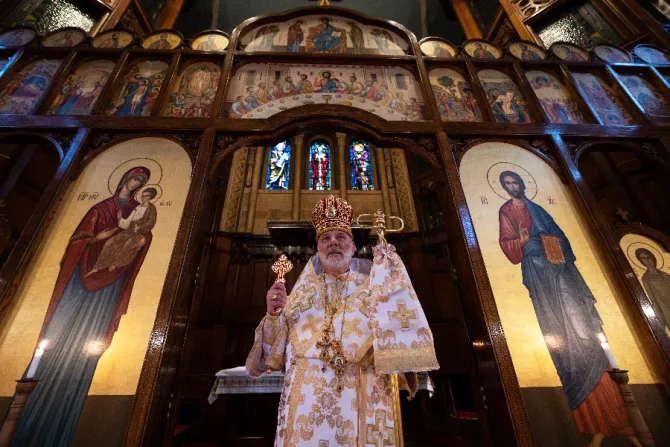 Bishop Kenneth Nowakowski, the Eparchial Bishop of the Ukrainian Catholic Eparchy of the Holy Family of London, England