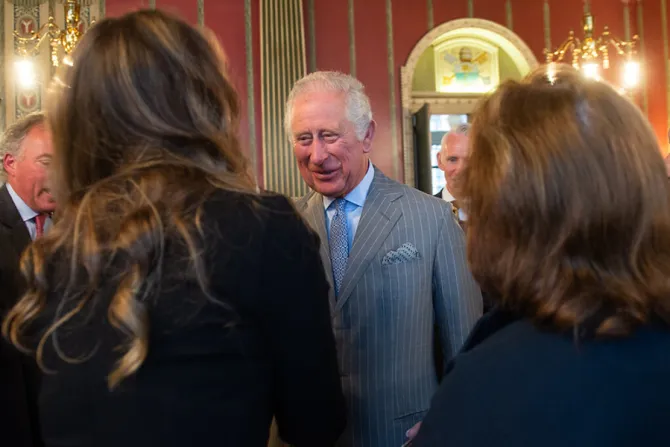 Prince Charles attends the Society of St. Augustine of Canterbury centenary reception at Archbishop’s House, Westminster, May 10, 2022