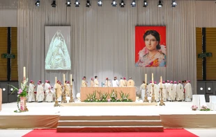 The beatification of Pauline Jaricot in Lyon, France, on May 22, 2022. In Your Name/Diocèse de Lyon Flickr photostream.