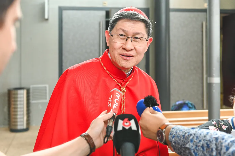 Cardinal Tagle at the beatification of Pauline Jaricot in Lyon, France, on May 22, 2022.?w=200&h=150