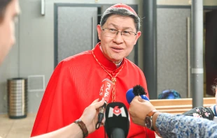 Cardinal Tagle at the beatification of Pauline Jaricot in Lyon, France, on May 22, 2022. In Your Name/Diocèse de Lyon Flickr photostream.