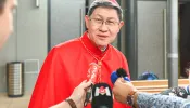 Cardinal Tagle at the beatification of Pauline Jaricot in Lyon, France, on May 22, 2022.