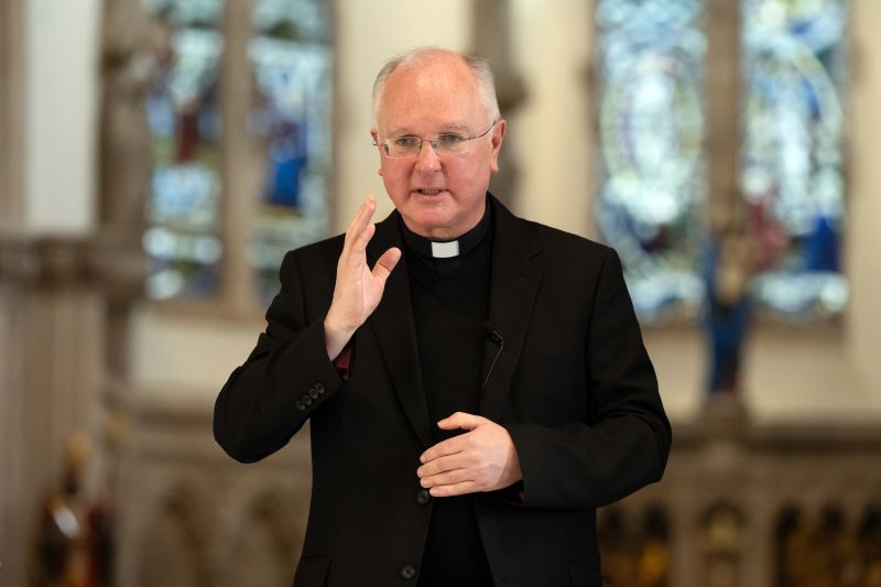 English bishop-elect whose installation was canceled returns to ministry