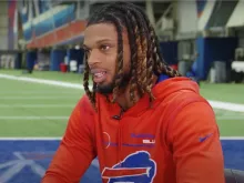 Damar Hamlin, a safety for the Buffalo Bills, went into cardiac arrest after a tackle in a Jan. 2, 2023, game against the Cincinnati Bengals.