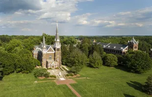 Mary Help of Christians Basilica on the campus of Belmont Abbey College in Belmont, North Carolina. Credit: Wikimedia Commons