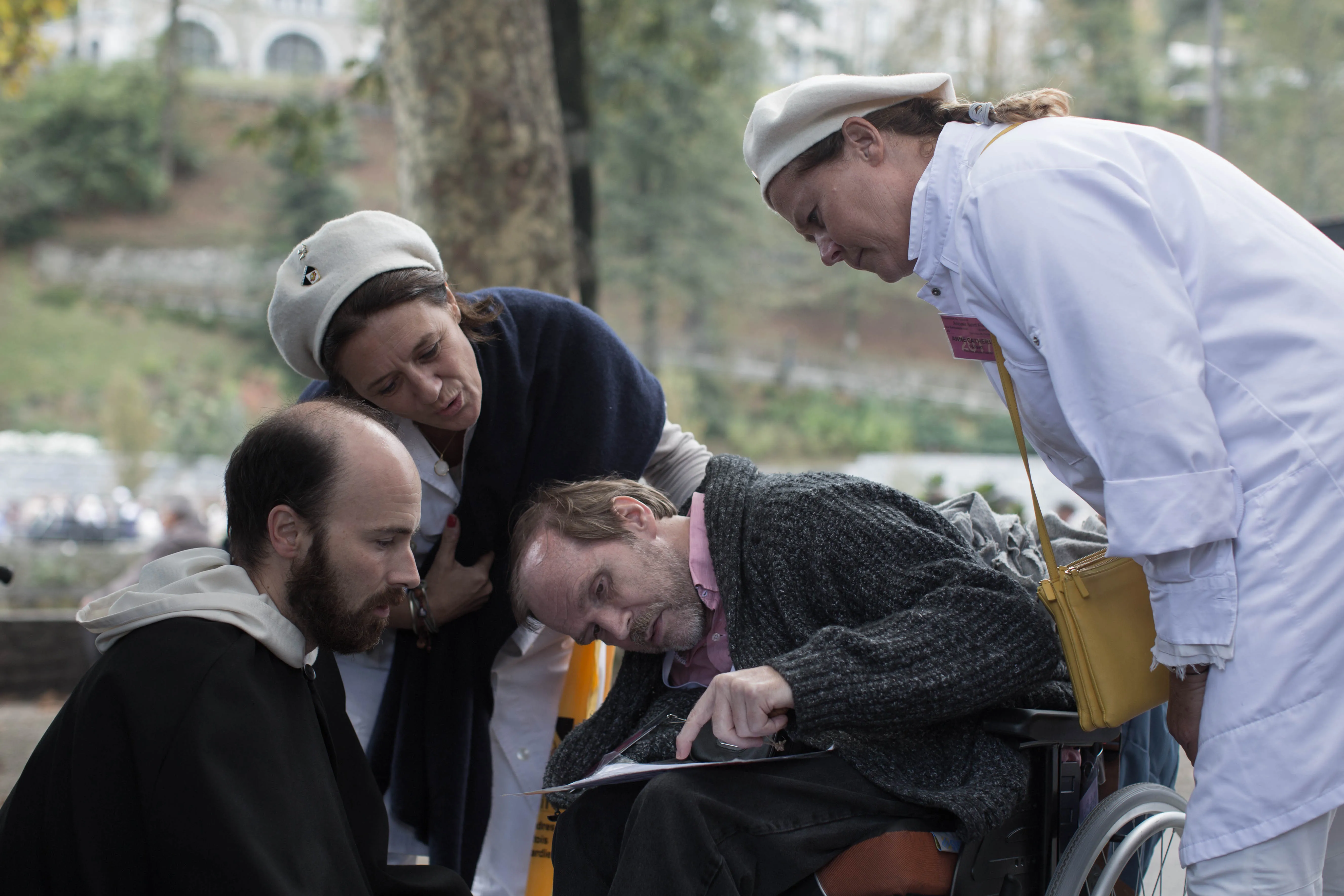 The documentary "Lourdes," showing in theaters on Feb. 8 and 9, follows the experiences of sick and disabled pilgrims who often seek consolation rather than cures.?w=200&h=150