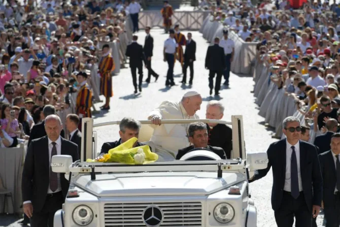Pope Francis’ general audience in St. Peter’s Square, May 18, 2022