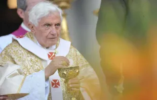 Pope Benedict XVI. Credit: Paul Badde/EWTN