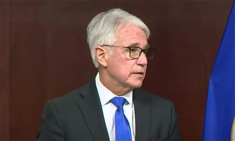 Los Angeles District Attorney George Gascón at a press conference Wednesday?w=200&h=150