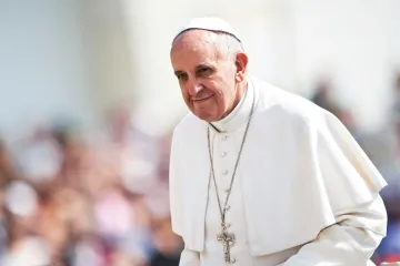 Pope Francis, pictured on April 17, 2013