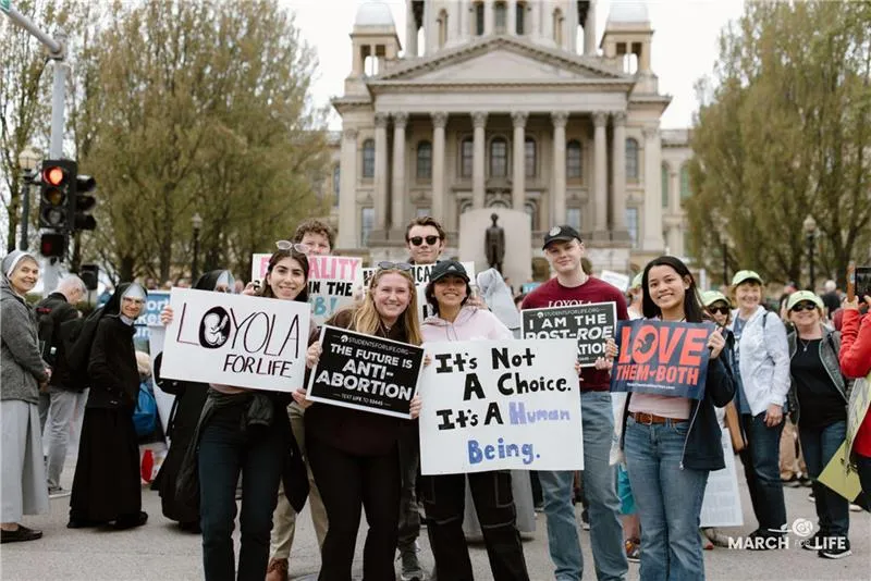 Pro-lifers participate in the Illinois March for Life in Springfield, April 17, 2024.?w=200&h=150