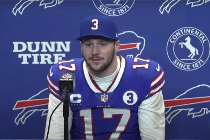 God is real,' says Buffalo Bills QB Josh Allen after game honoring