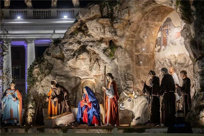 The Vatican unveiled its annual Nativity scene on Dec. 9, 2023, paying special tribute to the origins of the beloved tradition on its 800-year anniversary.?w=200&h=150
