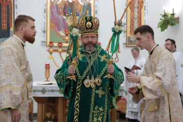 Major Archbishop Sviatoslav Shevchuk, head of the Ukrainian Greek Catholic Church