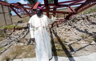 Bishop Hilary Nanman Dachelem of Bauchi, Nigeria. ACN.