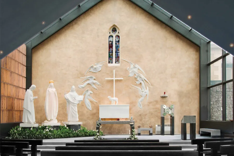 The Apparition Chapel at Knock Shrine, Co Mayo, Ireland?w=200&h=150