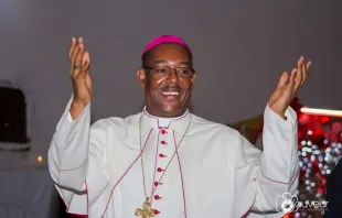 Archbishop of Port-au-Prince Max Leroy Mésidor. Salesian priests of Haiti